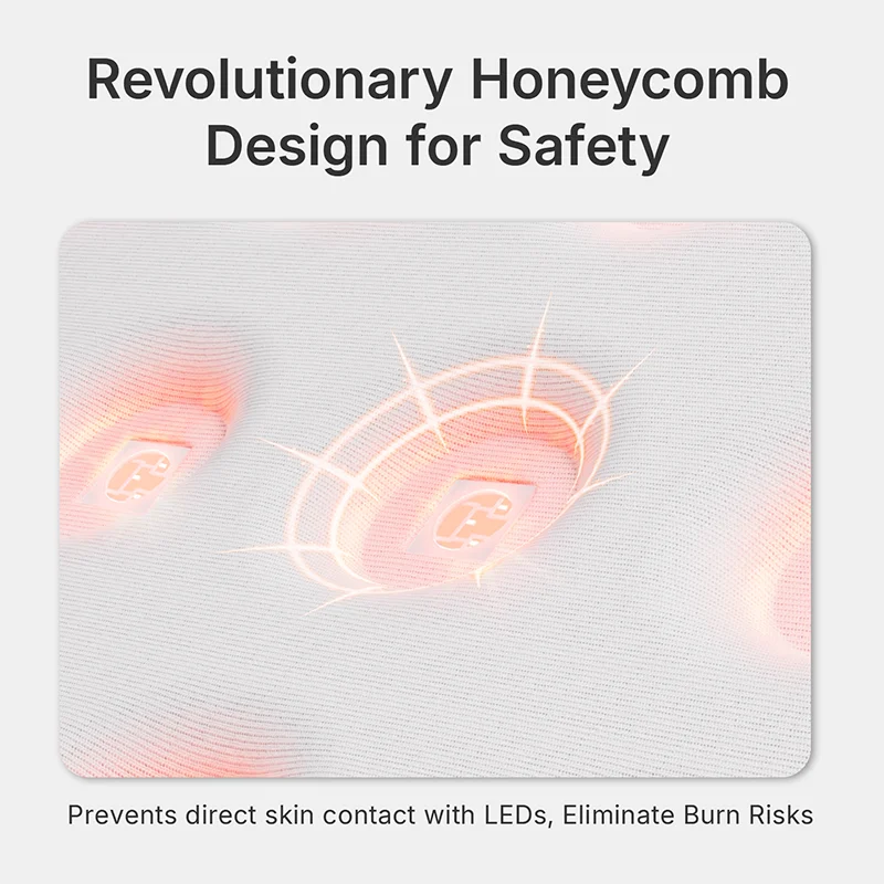 Upgraded L7 Large Red Light Therapy Mat 792pcs LEDs 660 & 850nm Infrared Light Therapy Pad For Full Body Relax Waist Cushion Mat