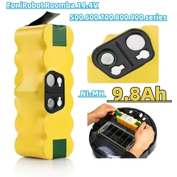 Batteria da 6800 mAh 14,4 V per iRobot 500 600 700 800 900 Serie Batteria per iRobot Roomba 14,4 V 620 650 770 780 580