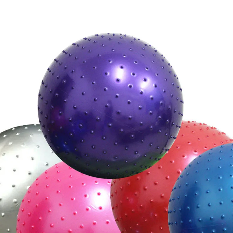 Massage Ball 45CM Yoga Ball with Pump Hedgehog Fitness Fitball Pilates Balance Training Sport GYM
