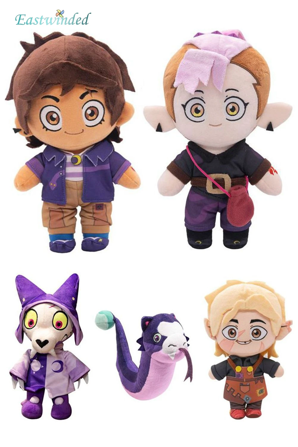 Luz Amity Hunter King Plush The Owl Cosplay House Cartoon Fantasy Soft Stuffed Mascot Xmas Birthday Gifts Role Play Factory Prop plush toy plush doll