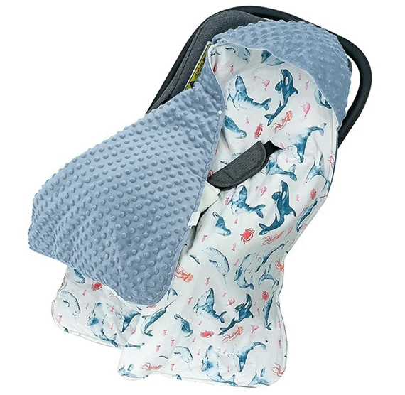 Otulacz dla niemowląt do fotelika - obrazek 5