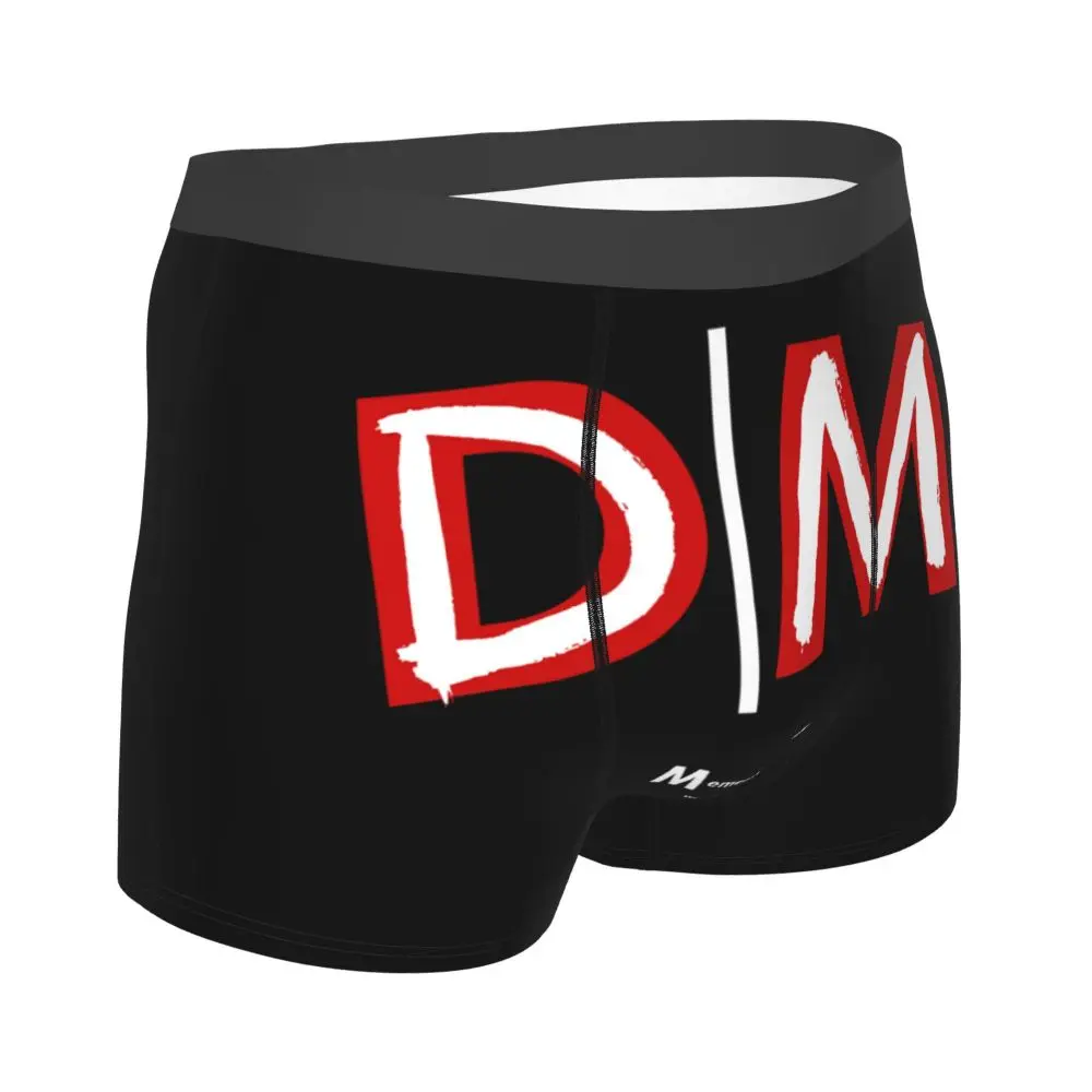 Custom Electronic Rock Depeche Cool Mode Boxers Shorts Men Briefs Underwear Cool Underpants