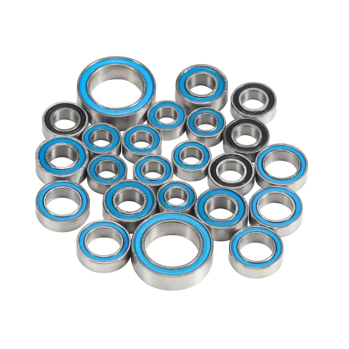 22Pcs Trx4M Axle Sealed Bearing Kit Per 1/18 Rc Crawler Car Trx4-M Defender Bronco Trasmissione Parti Di Aggiornamento