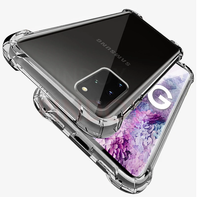 Samsung Phone Case Shockproof Silicone Cover for Galaxy S22 S21 S20 FE S23 Ultre S10 S8 S9 Plus Note 20 10 9 8 phone case,phone protector cover