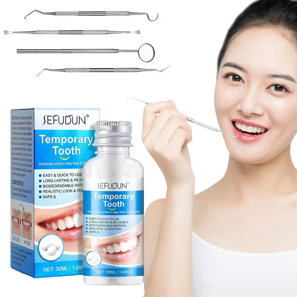 

Temporary Tooth Repair Glue Shapeable Teeth Gaps Filling Solid Denture Hot Melt Adhesive Mouth Safety Dental Supplies Oral Care