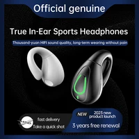 S20 Ear Clip Wireless headset V5.3 Non In Ear Single Ear OWS Bluetooth Earphones Running Sports Universal headphones 1