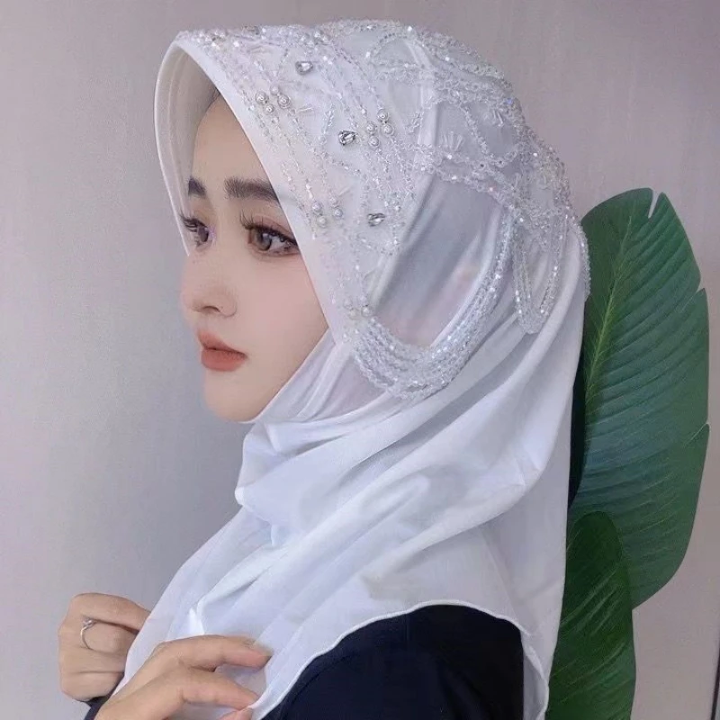 Hijab Muslim Women Shawl Headscarf Freeshipping Luxury New Chiffon Scarf  Malaysia Prayer Kufi Islam Saudi Arabia Pakistan