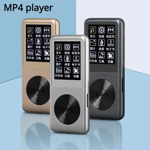 스포티한 귀여운 MP3 워크맨 음악 플레이어, 학생 영어 듣기, MP4 슬림 워크맨, 소설 읽기, iPod 스타일 FM 라디오, 도매 2