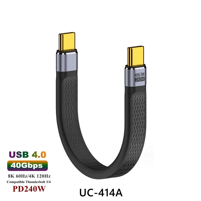  CŸ -  ̺, Ʈ 3/4  ̺ ȣȯ, 90  Usb4 3.2  ̺, Fpc Ʈ