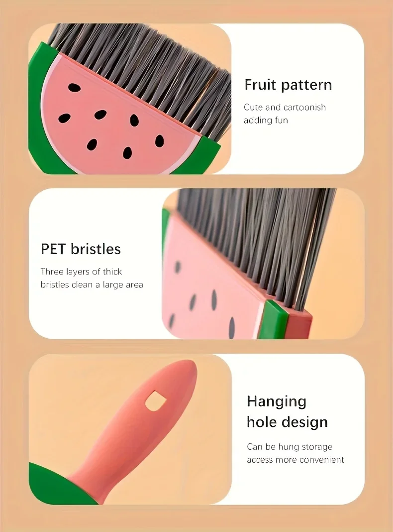 Portable Mini Cleaning Brush and Dustpan Set