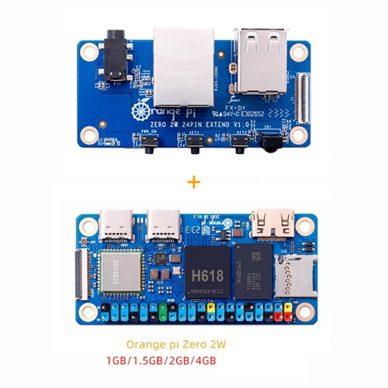 

M17B для одноплатного компьютера OrangePi Zero2W, 5 2 4 ГБ, макетная плата H618