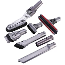 

8 PCS Vacuum Cleaner Accessories Attachment Kit For Dyson DC35 44 DC58 V6 V7 V8 Compatible Washable Reusable Brush Head