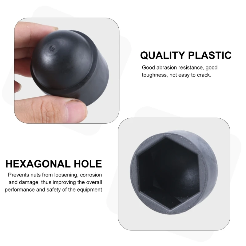 Hexagon Screw Cover set Protective Dome Caps set for Hex Screws & Bolts