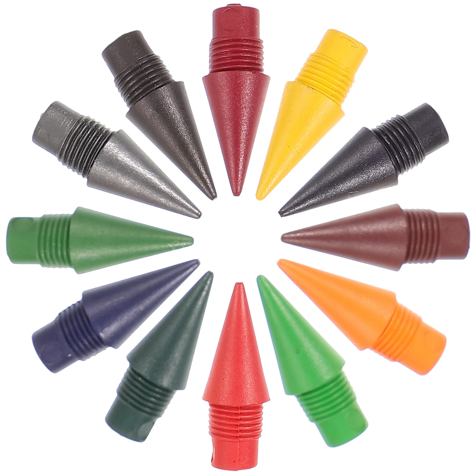 

Colored Pencil Tips for School Refill Core Inkless Writing Nibs Kids Pencils Heads