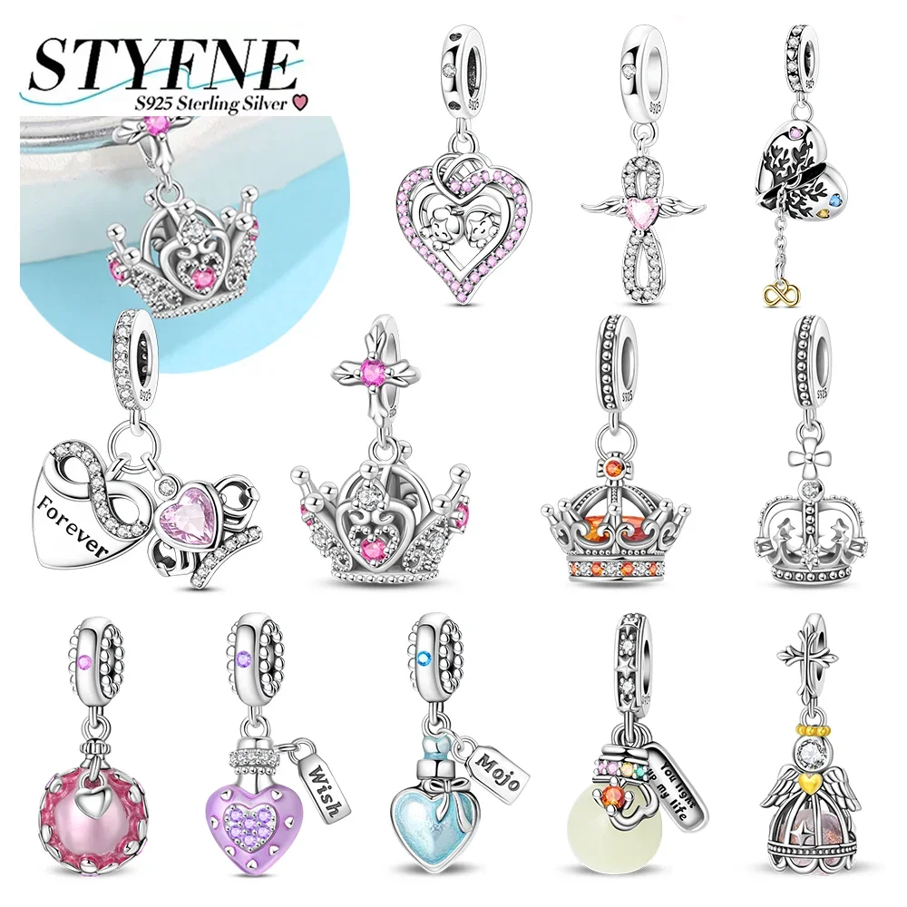 Collar Gato Plata De Ley 925 Con Colgante Corazón Piedra Natal - Regalo Para Mujer, Cadena 18" + Extensión