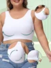 Plus-size women's bra with lift and prevention of sagging shaping and support for side bust comfortable without wire support