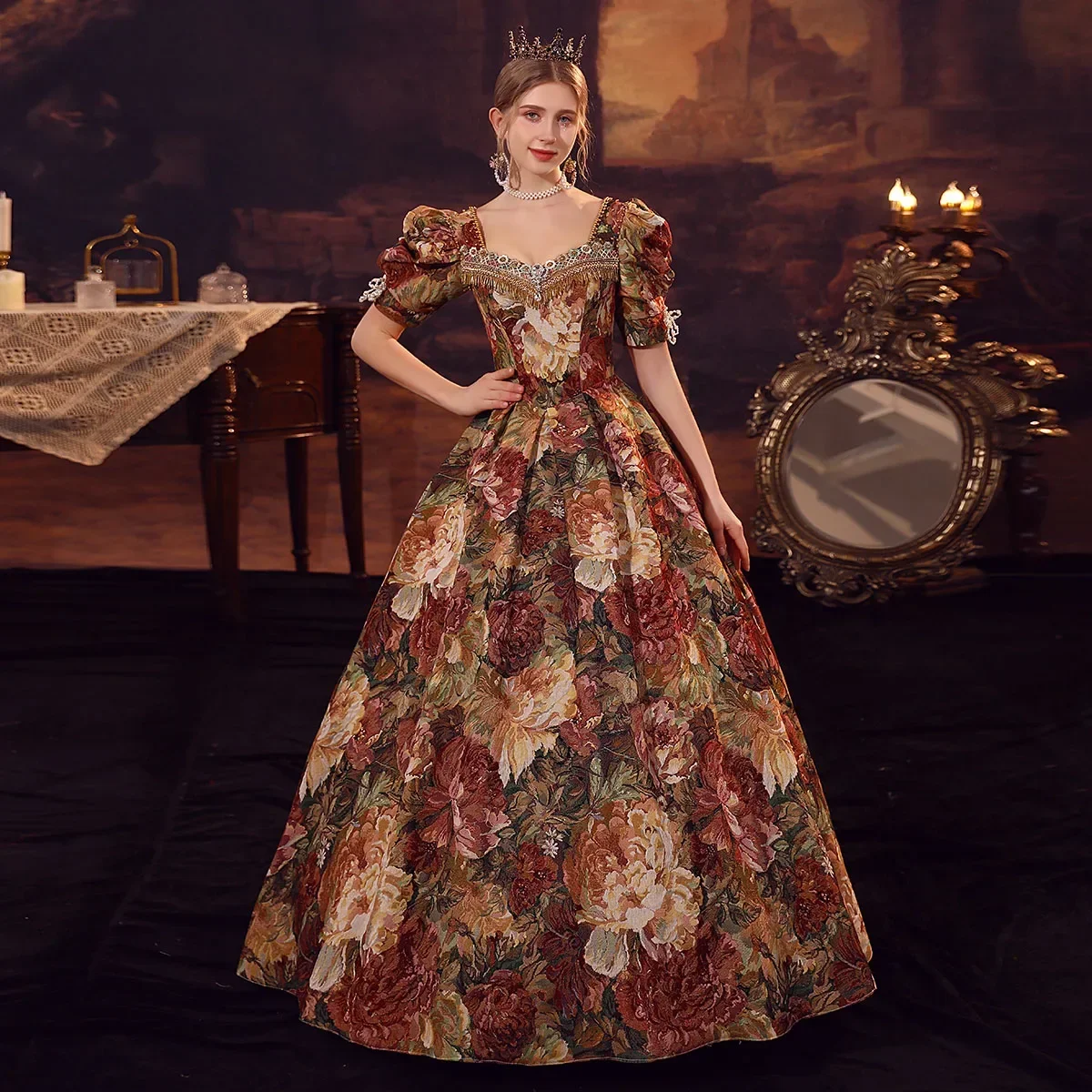 Playing Dress Up Micro Skort Vintage Baroque