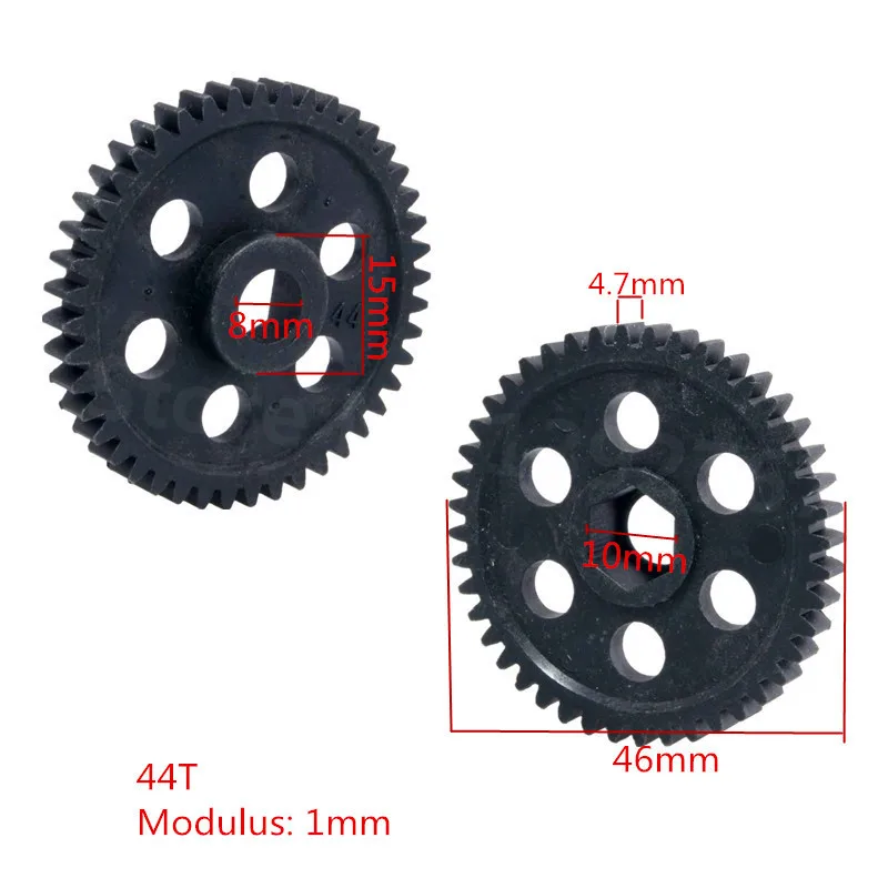 Juego De Engranajes Metálicos Para Coche RC – Piñón 17T-29T Y Corona 64T, Repuesto Para HSP Y Red Cat 1/10