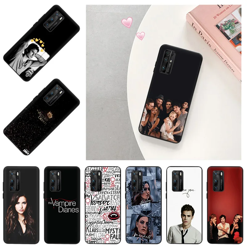 Custodia Morbida In Silicone Per Google Pixel 6 Pro 5A 4A 3 4 5 Xl The Vampire Diaries Cover Per Telefono Per Huawei Mate 40 20 10 Lite P Smart-Z