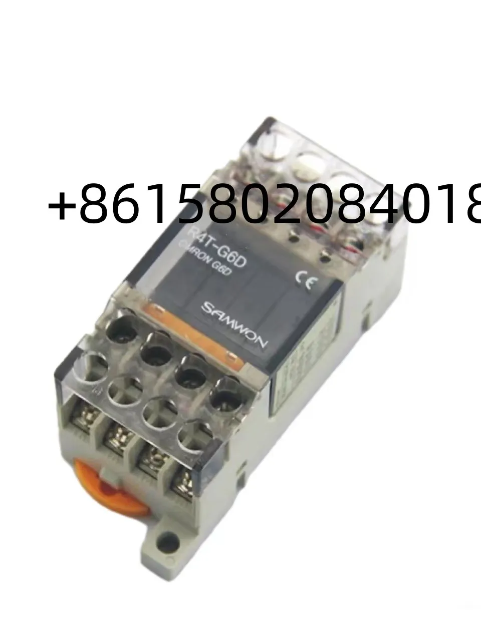 

Brand New Original R4T-G6D DC24V relay module, output module built-in G6D-1A-ASI-24V