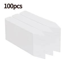 100Pcs Durable Plastic Plant Labels for Garden and Nursery Seedlings (100pcs set)