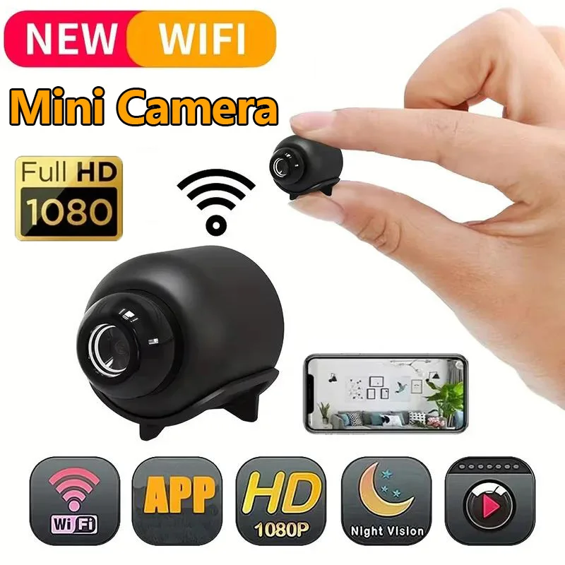 WiFi Mini IP Camera 1080P HD Motion Detection Night Vision Security Camera Smart Home Security Camera Detection Video Cam