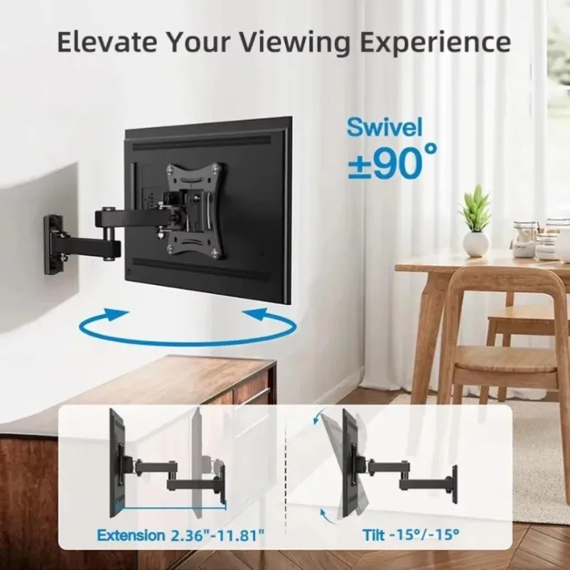 OOTDTY Monitor Mount WMX012 10-32 Inch TVs
