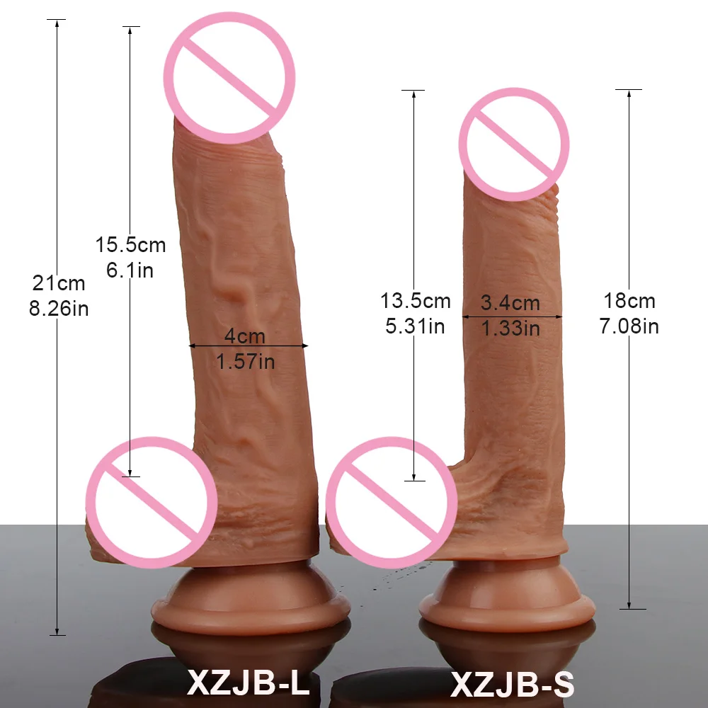 Skin Silicone Dildo Sex Toy for Woman Realistic Penis with Suction Cup G Spot Vagina Stimulator Female Masturbation Sex Products