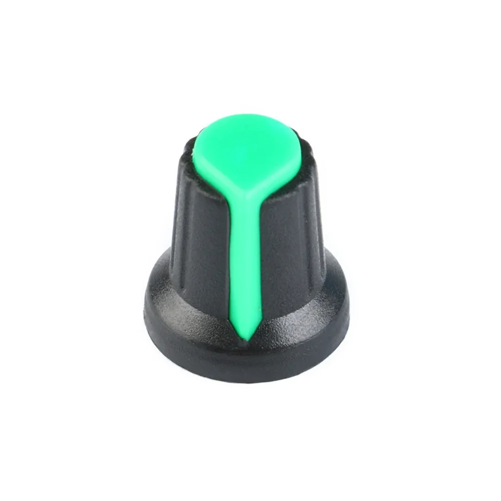 5/30PCS AG2 Potentiometer knob Encoder Switch Cap 15X17mm 6mm Red/Blue/Green/White/Yellow/Orange for WH148