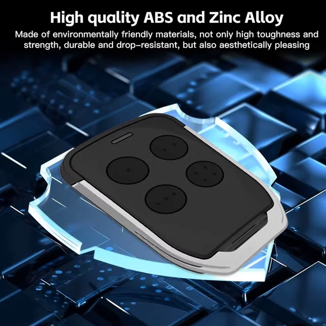 Remote Control Transmitter for Automatic Door Opener Hardware Keychain Integrated Secure Door Controller 6