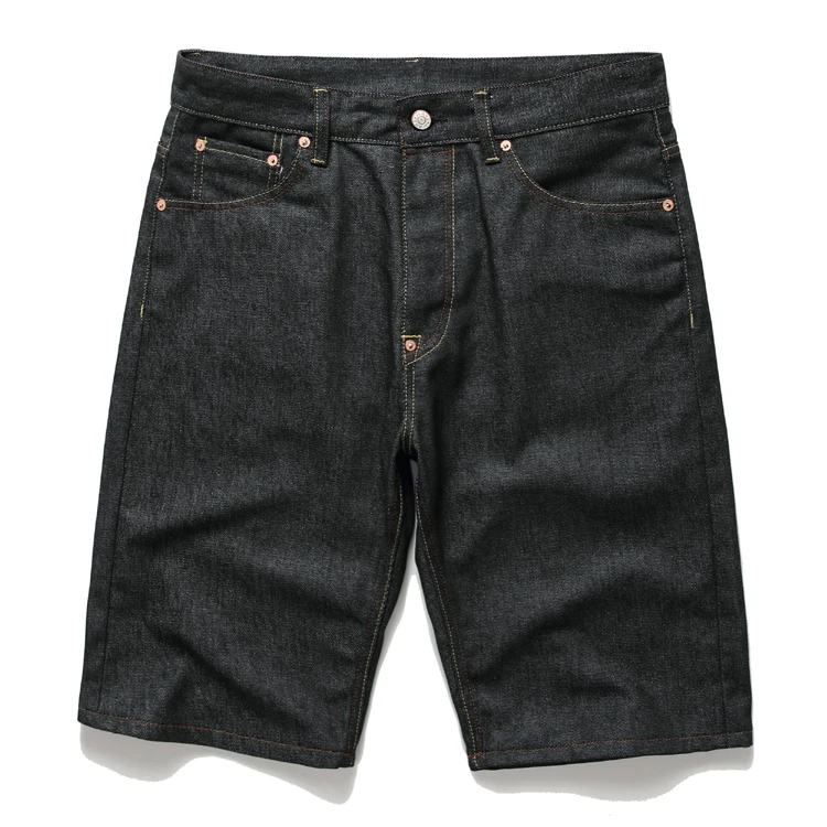 2023 summer shorts printed men's jeans fashion design men's jeans slim straight tide men's shorts