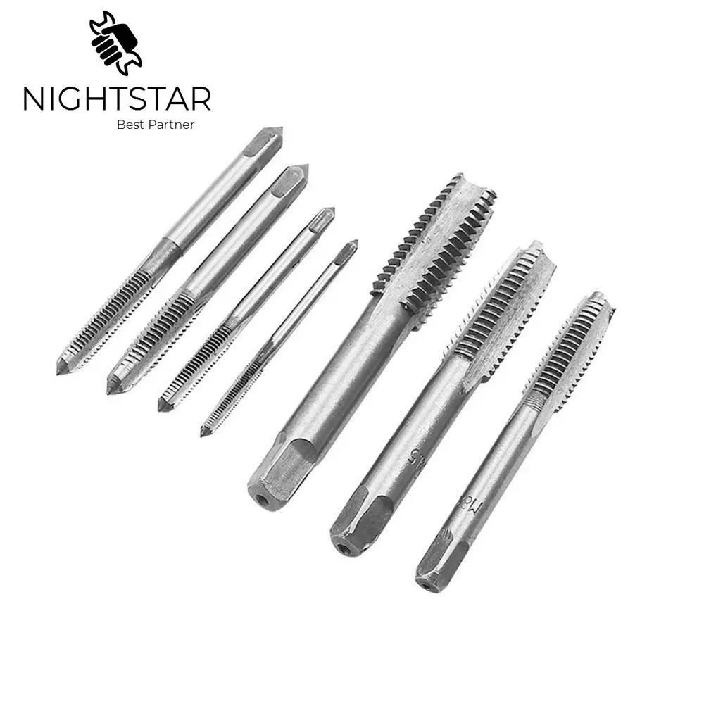 Krachtige 7pcs Metal Screw Taper Pipe Tap For Machine Thread Metric