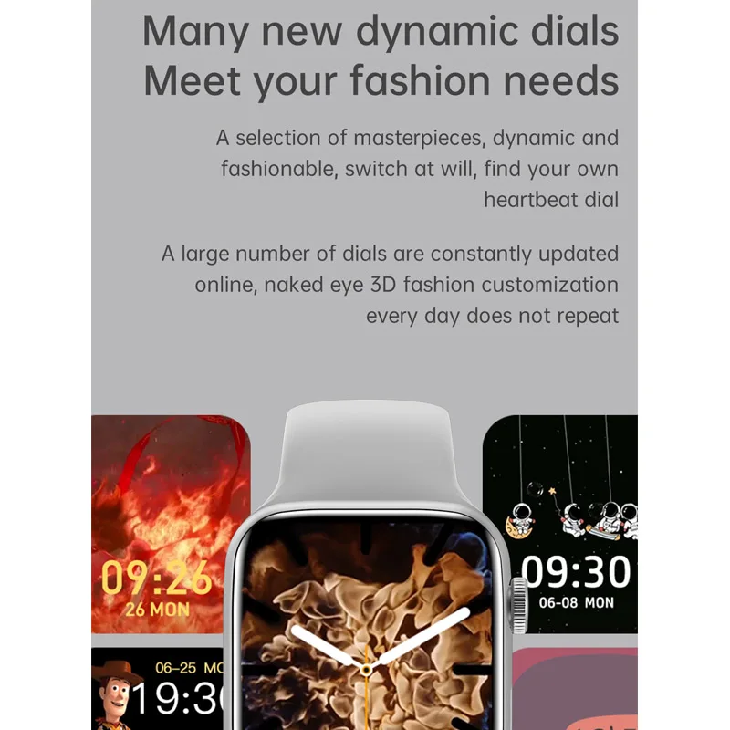 Iwo HW22 ÷ Ʈ ġ 44MM ø 6    ȭ 3D ̳ IP67  ȣ Smartwatch