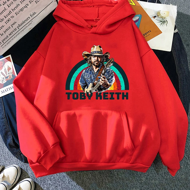 Cute Toby Keith Graphic Hoodies Women/men Aesthetic Clothing Autumn Winter Fleece Sweatshirts Casual Long Sleeve Sudadera Tops