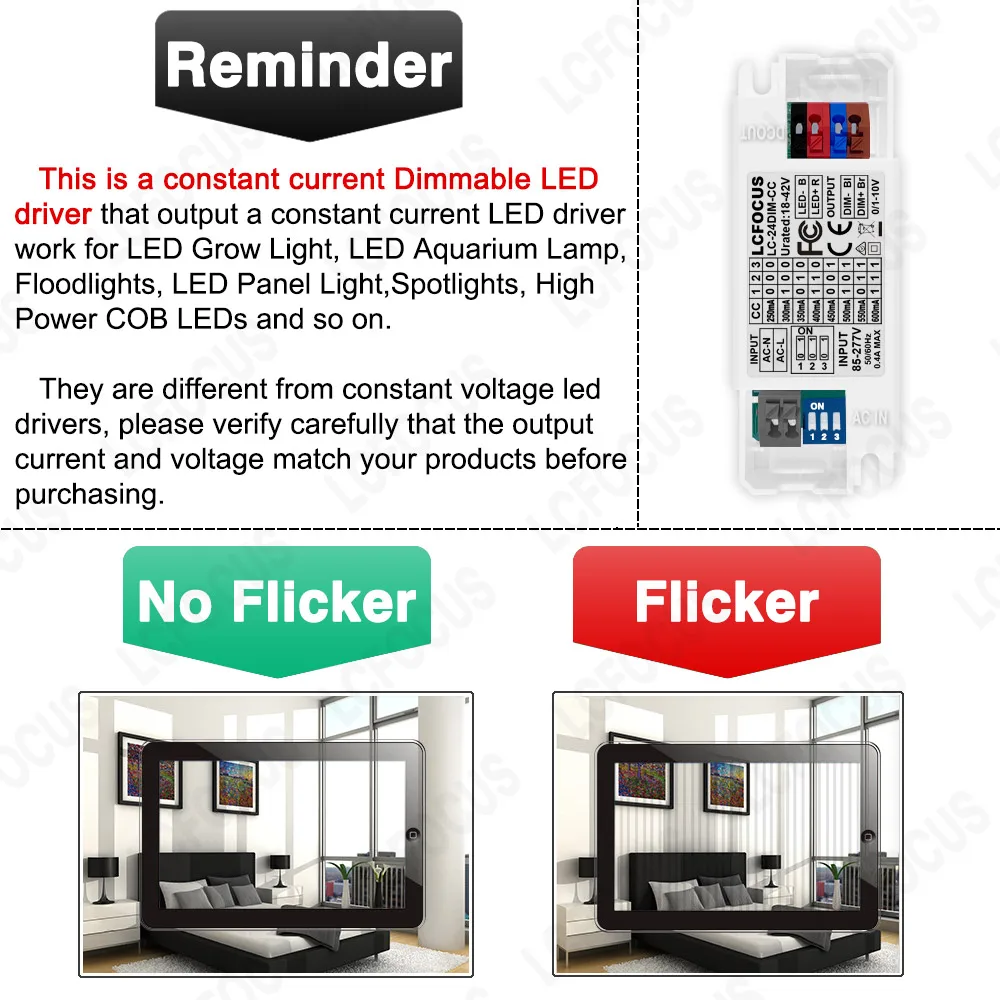 รูปสินค้า หม้อแปลงไฟ LED ปรับแสง 0-10V กำลังไฟหลากหลาย