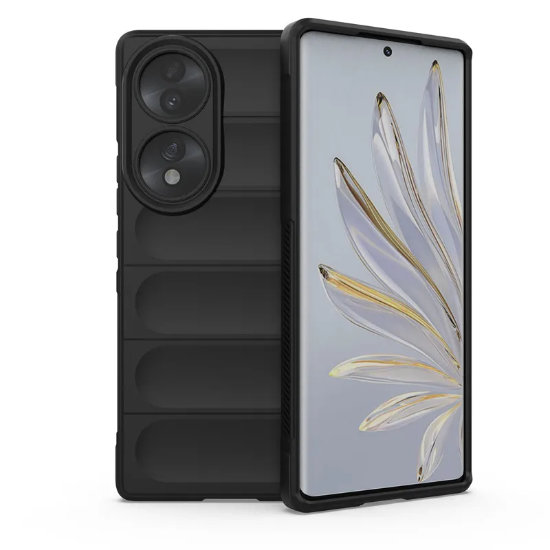 Shockproof Soft Silicone Rubber Bumper Phone Cover, 6.67 Inch