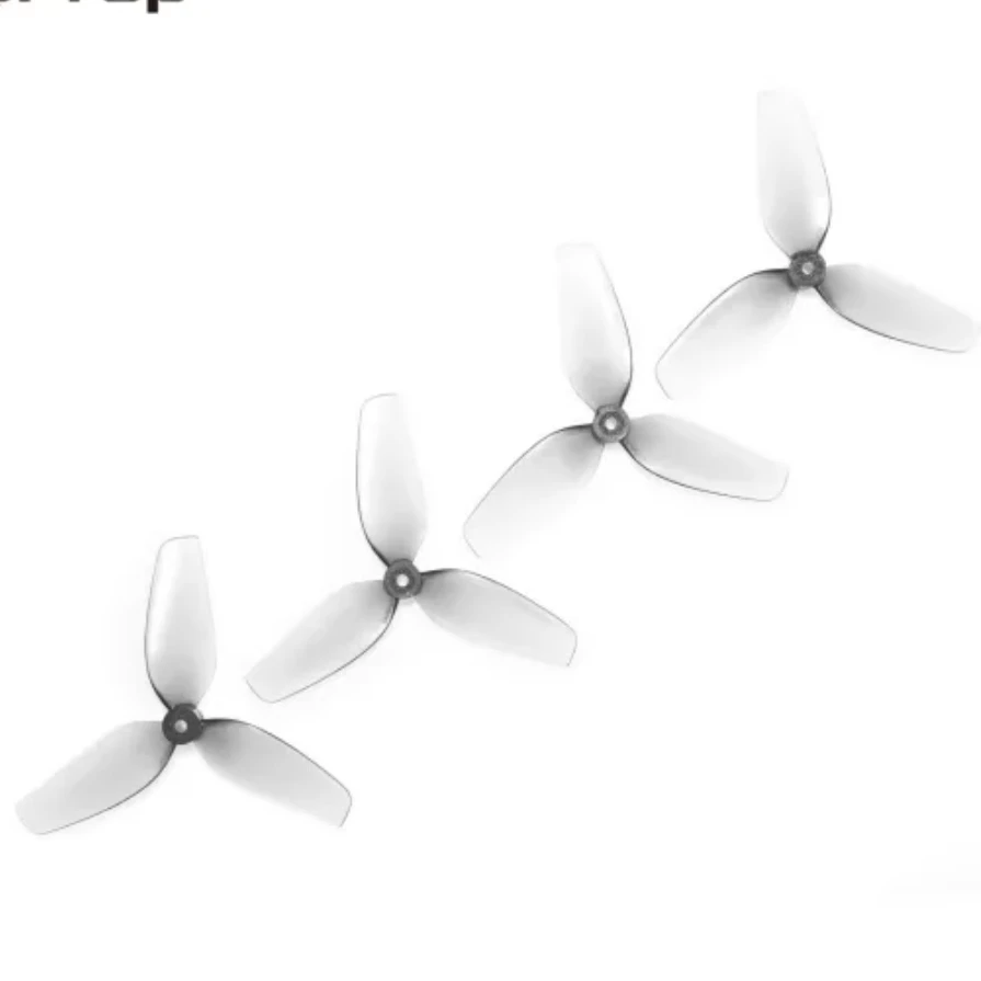 (8CW+8CCW) HQProp 45mmx3 Grey-poly Carbonate-1.5mm Shaft High Quality Prop 45MM Propeller For Micro Whoop FPV Racing Drone Parts thumbnail 6