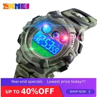 SKMEI relogio infantil Children's Sport Kids Watches Young And Energetic Dial Design Waterproof 50M Colorful LED EL Lights