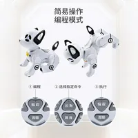 Remote Control Robot Dog Toy Smart programming Dancing Walking RC Robot Electronic Pets Gift For Kids Boys English Version 2