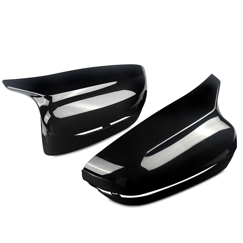 For BMW 3/5 Series G20 G30 Gloss Black Wing Mirror Cover Replacement M Style RHD