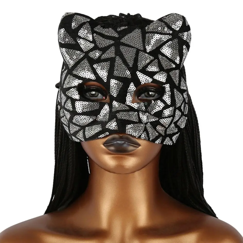 Mode EVA Katze Mädchen Maske halbes Gesicht Party Make-up Ball Maskerade Maske venezianische Party Karneval Maske – Detail 7