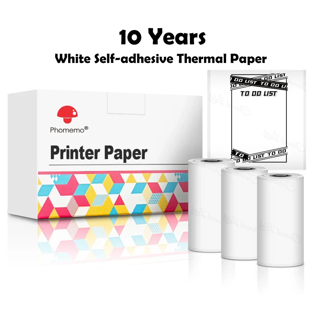 White Sticker 10Year