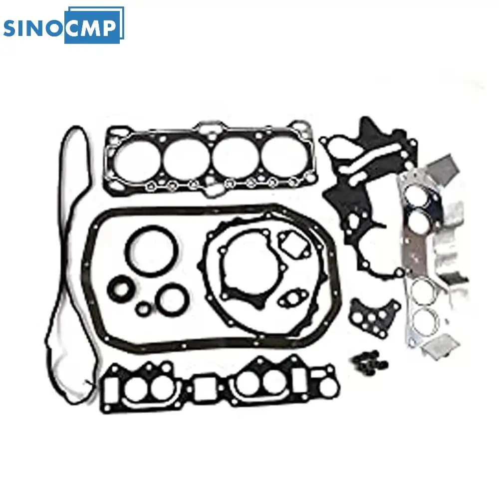 SINOCMP 4G63 4G63T Комплект прокладок для капитального ремонта двигателя, замена для вилочного погрузчика CAT Clark CMP15 CMP18 CMP20 GC15 GC18 GC20 GP15 GP18 GP20