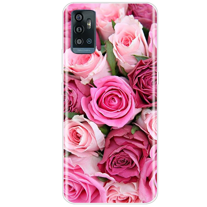 For ZTE Blade A71 Case A7030 Soft TPU Silicone Bumper Phone Cover for ZTE Blade A71 A51 Cases Funda for ZTE A51 2021 Coque Capa mobile pouch waterproof Cases & Covers