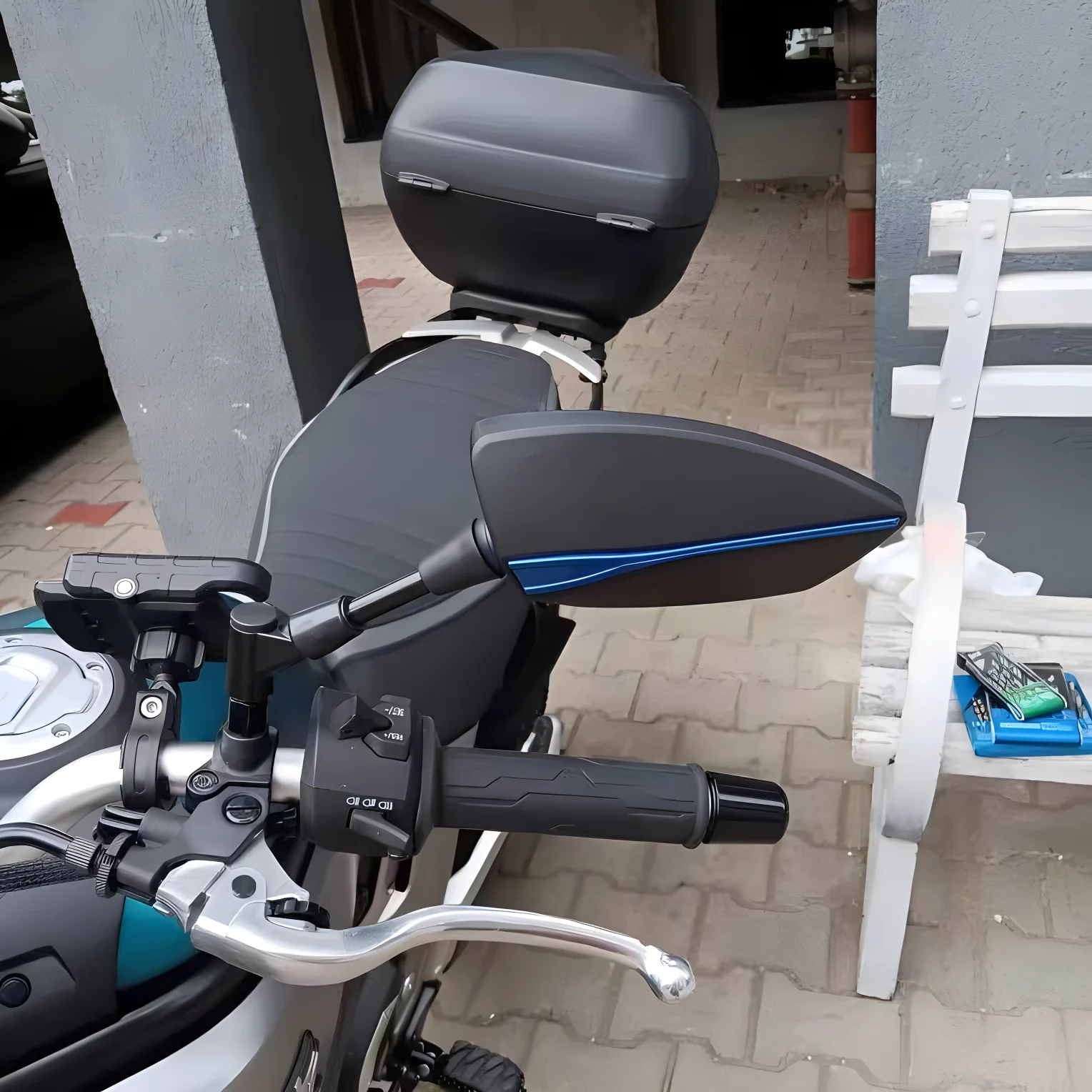 오토바이 측면 백미러, GILERA Nexus 125 250 300 500 E3 GP800 GP850 에 적합