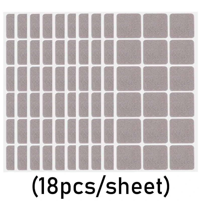 Premium Self-Adhesive Anti-Slip Felt Furniture Pads