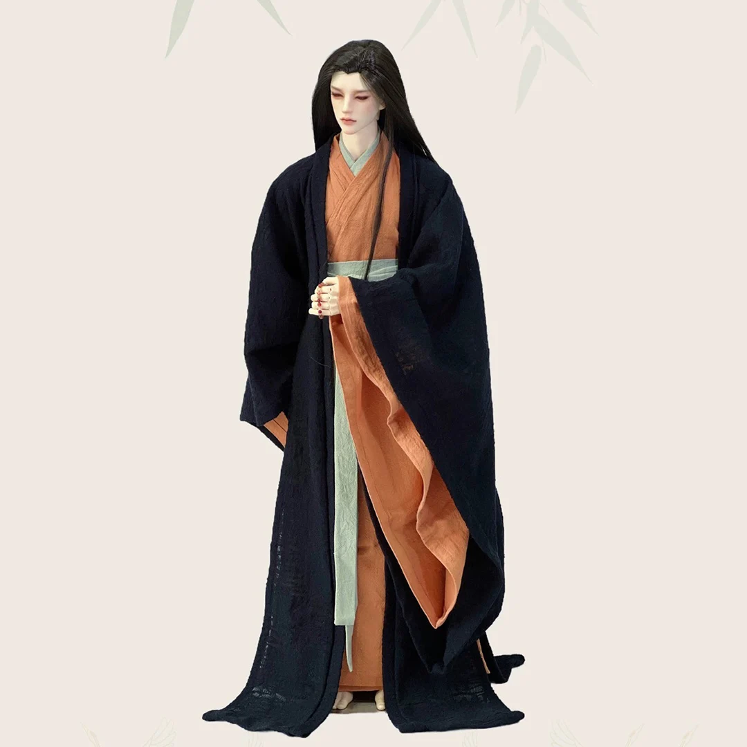 

1/3 Scale Ancient Costume BJD Clothes Chinese Hanfu Robe Samurai Outfit For BJD/SD POPO68 SSDF ID75 Uncle Doll Accessories C2491