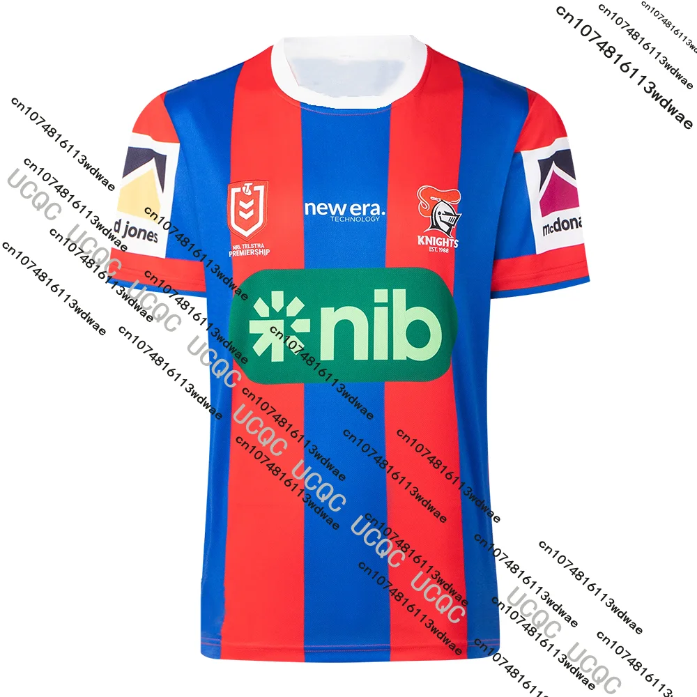 2026 The Latest NRL Summer Australian Newcastle Knights Football Men's Jersey Training Quick-dry Australia Rugby Adult Tshirt