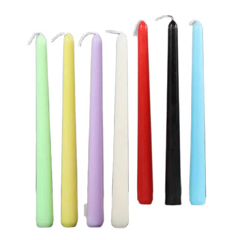 Emergency White Long Lasting Taper Candles for Home Kitchen