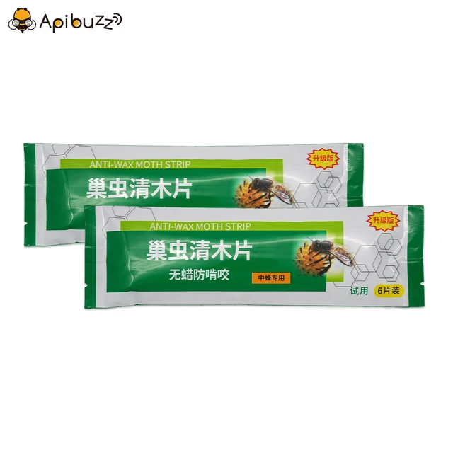 Viasz Lepkék Kezelése Méhkattárban, Facsíkok Méh Lárvákhoz, Méhészeti Ellátás, Mézelő Méhkészletek - Image 2